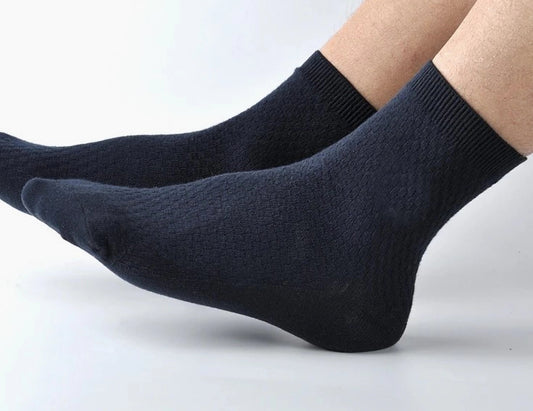 Bamboo Fiber Socks - 5 Pair Bundle